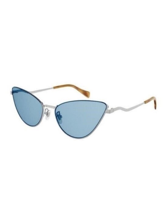 - NEW Gucci GG1006S Cat Eye Sunglasses – Silver / Light Blue 100% AUTHENTIC main image 11